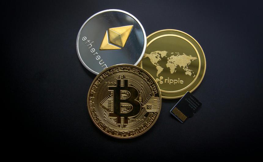 Cryptocurrency and Privacy Concept